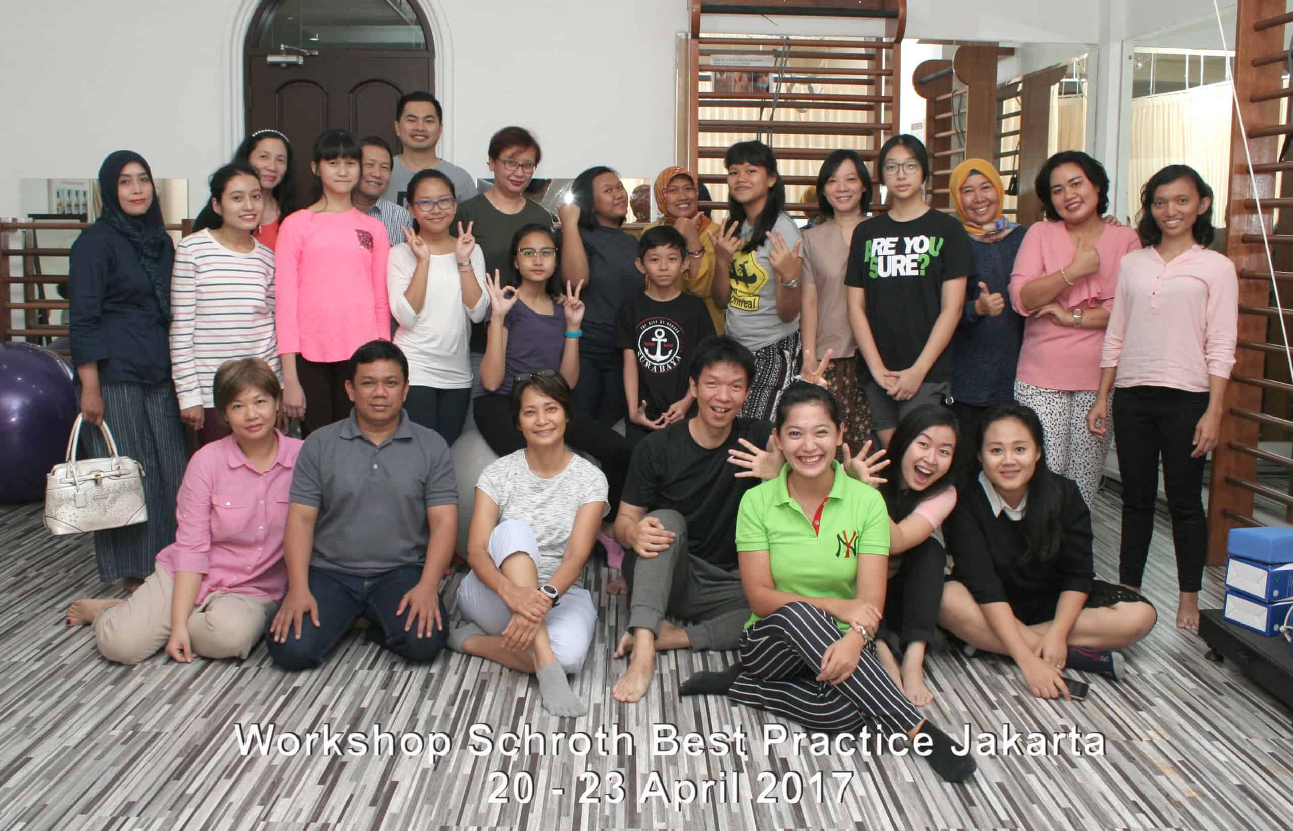 Workshop Schroth Best Practice April 2017 Jakarta