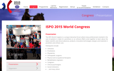 BRACE GBW Scoliosis di ISPO 2015, Lyon, Prancis