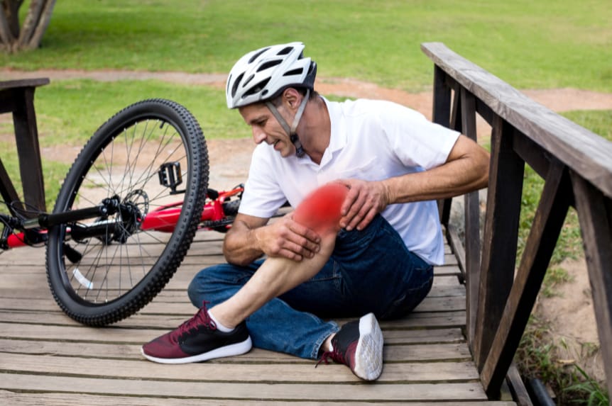 Bahaya yang menanti Lutut Para Pesepeda